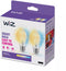 WiZ Filament A60 E27 - Losse Lamp - Wi-Fi BLE 60W 806lm (2 stuks)