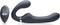 Strap U Mighty Rider Vibrerende Strapless Strap-On - Zwart