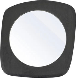 Moku Wandspiegel - Rond 50 cm - Zwart