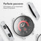 imoshion Screenprotector - Geschikt voor Samsung Galaxy Watch 5 44mm - Full Cover Hard Case / Beschermend Hoesje - Zilver