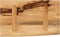 vidaXL - Tafelblad - met - natuurlijke - rand - 60x40x3,8 - cm - massief - mangohout