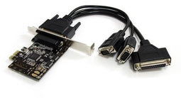 Startech.com 2S1P - PCI Express Combokaart - 1x Parallel 2x Serieel