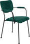 Zuiver Benson Armstoel - Groen - Set van 2