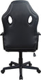Gamestoel Wouter - bureaustoel - racing gaming stijl - hoogte verstelbaar - zwart