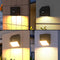 V-TAC VT-11025CCT-B - Solar Wandlamp - PIR Sensor - IP65 Waterdicht - Zwart - 2.5W - 300 Lumen