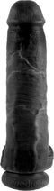 Pipedream King Cock Realistische Dildo met Ballen en Zuignap - 28 cm - Zwart