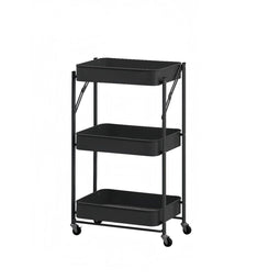 Groentetrolley Versa Zwart Metaal