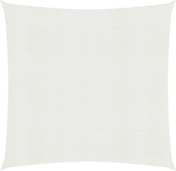 vidaXL - Zonnezeil - 160 - g/m² - 5x5 - m - HDPE - wit
