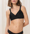 Triumph Modern Soft + Cotton - Beha zonder beugel - Zwart - Maat 110C