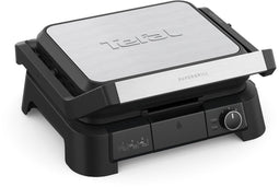 Tefal SuperGrill GC510D - Contactgrill 3-in-1 - Barbecue en ovenstand - RVS zwart