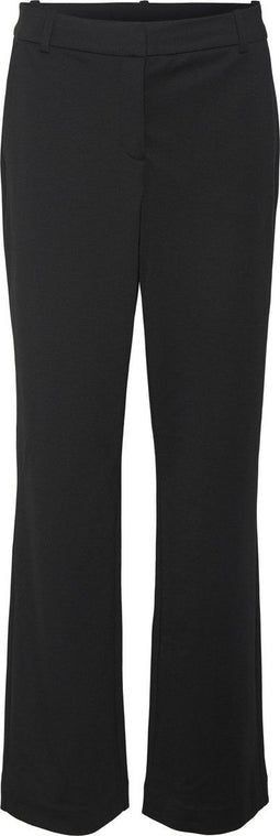 VERO MODA VMLUCCA MR STRAIGHT JERSEY PANT NOOS - Dames Broek - Rechtlopend - Maat S X L34