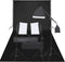 vidaXL - Fotostudioset - met - verlichtingsset - en - achtergrond