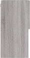 vidaXL - Tv-meubel - met - LED-verlichting - 40,5x30x60 - cm - grijs - sonoma - eiken