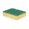 Set schuursponsjes Schuurvezel Geel Groen Cellulosa 9 x 5,5 x 2,5 cm (14 Stuks)