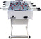 Cougar Scorpion Kick Voetbaltafel Opklapbaar in wit- Tafelvoetbal tafel incl. 2 ballen en scoreteller - Indoor voetbal tafel van 126x61x80cm