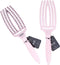 Olivia Garden Fingerbrush M - Haarborstel - Uniek handvormig ontwerp - Zwart