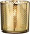 J-Line Windlicht Cirkel Glas Goud Medium