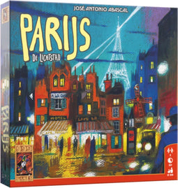 999 Games - Parijs - Bordspel - Vlot twee spelers spel - Strategisch spel