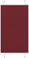 vidaXL - Plissé - rolgordijn - 70x150 - cm - stofbreedte - 69,4 - cm - bordeauxrood