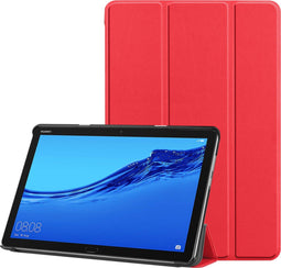 iMoshion Huawei MediaPad M5 Lite - Trifold Bookcase - Auto-wake functie - Rood