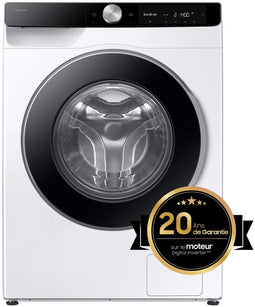 Samsung WW90DG6U25LK - Voorlader wasmachine - 9 kg - 1400 tpm - Energieklasse A - Wit