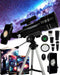 ODESSEY® Milky Way Series - Refractor Telescoop - 150X Zoom met Maan- en Zonnefilter - Tafelmodel (1 stuk)