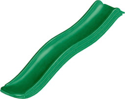 Losse Glijbaan 1,75 meter Groen voor platformhoogte 85 - 90 cm | Aanbouwglijbaan voor o.a. speeltoestel, speelhuisje | Plastic / Kunststof / HDPE