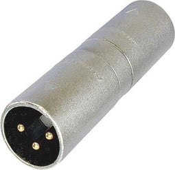 Neutrik - 3-Pin Xlr Mannelijk Naar 3-Pin Xlr Mannelijk (NA3MM)