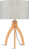 GOOD&MOJO Tafellamp Annapurna - Naturel/Bamboe - Ø36cm - Scandinavisch,Bohemian