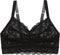 Cosabella Beugelloze Beha NSN SOFT BRA SWEETIE - Beugelloze bralette - Voor DD t/m H cups - Zwart - Maat L