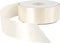 Satijn lint, b: 38 mm, 50 m, crème