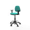 Piqueras y Crespo B1D01RF - Bureaustoel - Hoogteverstelbaar met armleuning - Turkoois