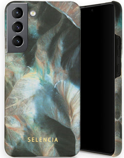 Selencia Hoesje Geschikt voor Samsung Galaxy S22 Plus Hoesje - Selencia Maya Fashion Backcover - zwart