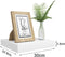 Woltu Set van 4 Zwevende Wandplanken - MDF Hout - 30 x 23 x 3,8 cm - Wit (set van 4)