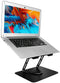 Media Tech MT2662 - Notebook-standaard - Verstelbaar - Zwart