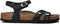 Birkenstock Kumba - Dames Sandalen - Gekruist bandje - Zwart - Maat 37