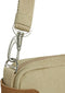 Travelon Heritage - Anti-diefstal Crossbody Tas - RFID en Slash-bestendige band - Natural