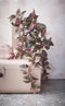 Mica Decorations Tradescantia - Kunst Hangplant - Hoogte 54 cm - Bordeaux