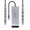 Hub USB NANOCABLE 10.16.4612 Grijs 100 W