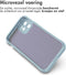 iMoshion Hoesje Geschikt voor iPhone 12 Hoesje Siliconen - iMoshion EasyGrip Backcover - Lichtblauw