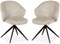 MX Sofa - Eetkamer stoel Jane - Natural (set van 2 stuks)