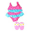 Heless Bikini met slippers 28-35 cm