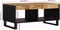 vidaXL - Salontafel - 90x50x40 - cm - massief - mangohout