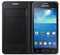 Samsung Galaxy Core LTE - Flip Cover - Ultra slank met opbergvakje - Zwart