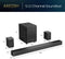 Hisense AX5125H - Soundbar 5.1.2 - 500W RMS - Actieve draadloze subwoofer