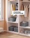 Rootz Set van 5 opvouwbare opbergdozen - Organisatorische bakken - Opvouwbare containers -