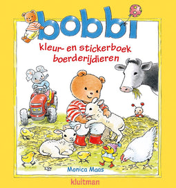 Bobbi - Kleur- en stickerboek boerderijdieren