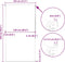 vidaXL - Doucherolgordijn - 130x240 - cm - stofbreedte - 126 - cm
