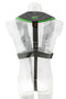 Besto Comfort fit 180N MH - Automatisch reddingsvest - Harnas en beenband - Zwart/groen