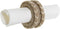 Servetring DKD Home Decor Natuurlijk Jute Mangohout 6 x 3 x 6 cm 4 Onderdelen